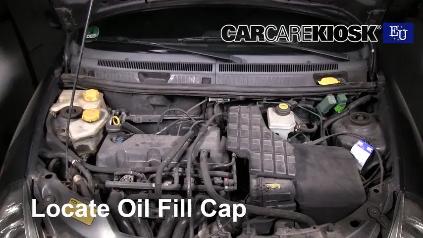 1997 Ford Ka Silver 1.3L 4 Cyl. Oil